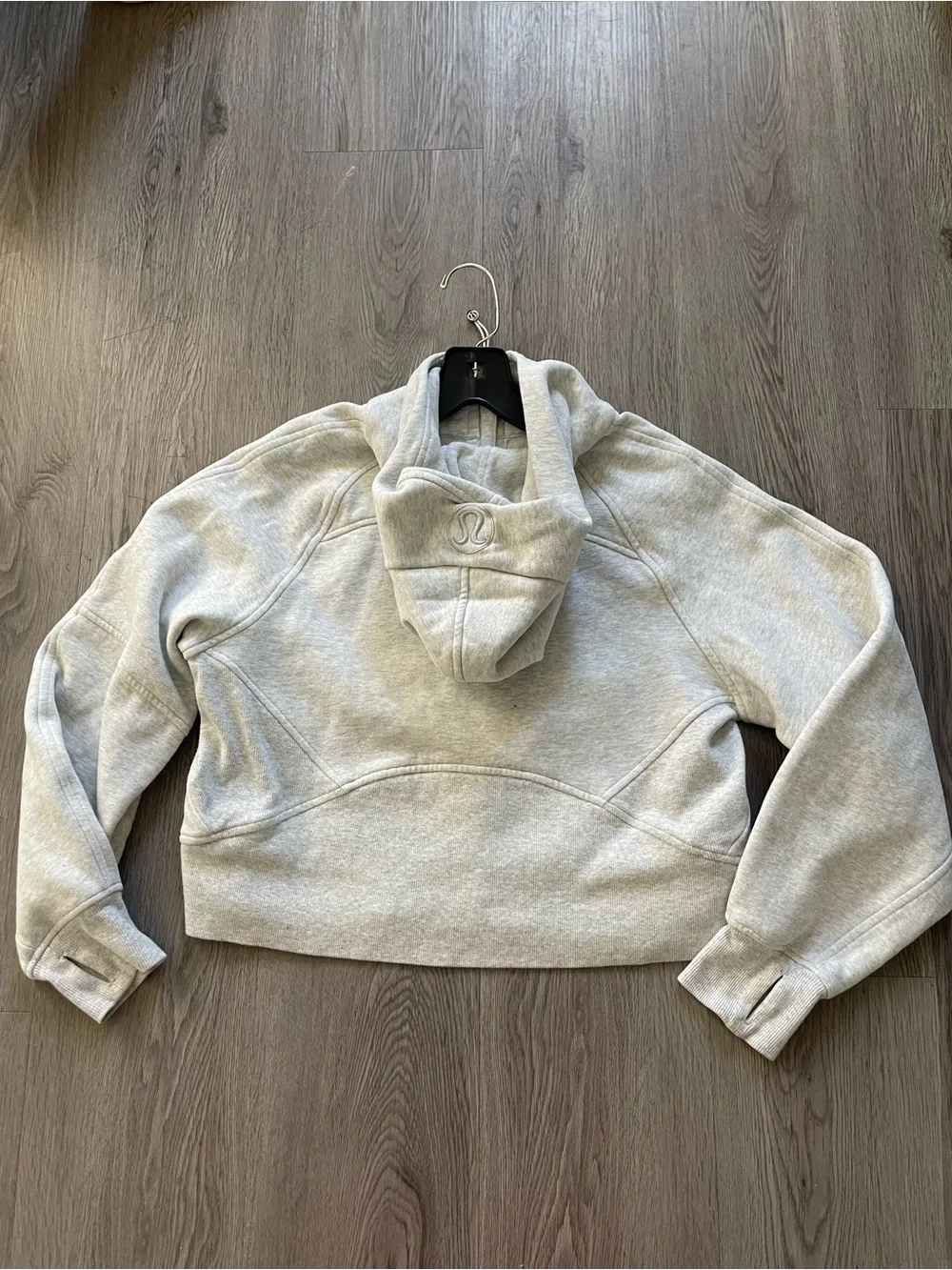 Lululemon oversized full zip scuba sweater